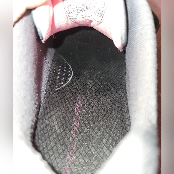 Skechers Go Walk Arch Fit Shoes Womens 9 Gray/ Pink Comfort Athletic - Picture 10 of 13